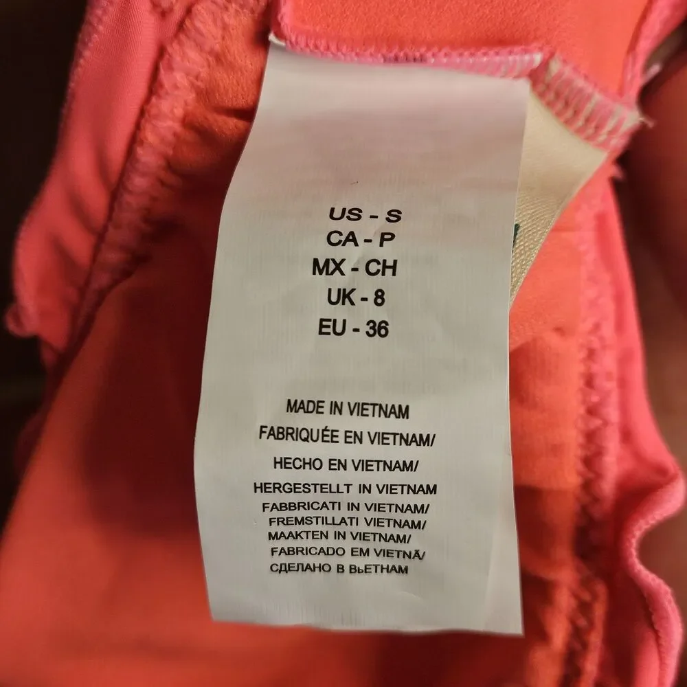 Small Pink Hobie Bikini Swim Top
